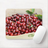 Red Cherries Mousepad Muismat (Met muis)