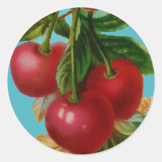 Red Cherries Sticker (Voorkant)