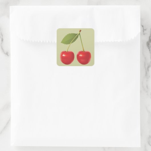 Red Cherries Sticker (Tas)