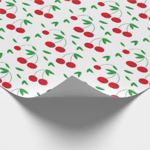 Red Cherries Summer All Occasion Cadeaupapier