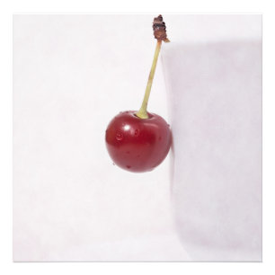 Red Cherry Berry Foto Afdruk