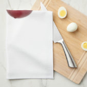 Red Cherry Berry Theedoek (Quarter Fold)