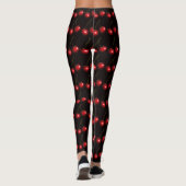 Red Cherry Black Leggings - Kies kleur (Achterkant)