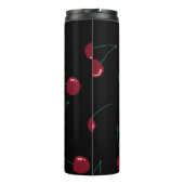 Red Cherry Black Thermosbeker (Achterkant)