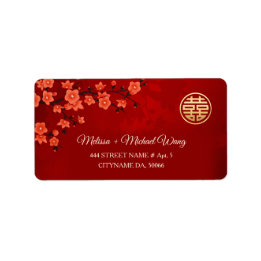 Red Cherry Blossom | Chinees huwelijk Etiket
