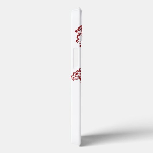 Red Cherry Blossom iPad mini Case (Achterkant / Rechts)