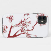 Red Cherry Blossom iPhone 5 Hoesje (Achterkant (horizontaal))