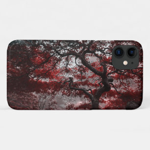 Red Cherry Blossom Tree Case-Mate iPhone Case