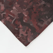 Red Cherry Blossom Tree Fleece Deken (Hoek)