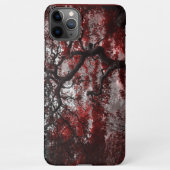 Red Cherry Blossom Tree iPhone Hoesje (Achterkant)