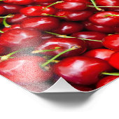Red Cherry Foto Afdruk (Hoek)