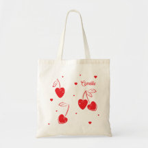 Red Cherry Hearts grillige Schattigee vorm naam