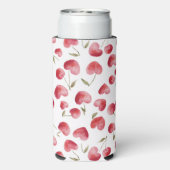 Red Cherry Hearts Seltzer Blikjeskoeler (Seltzer Achterkant)