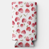 Red Cherry Hearts Seltzer Blikjeskoeler (Achterkant)