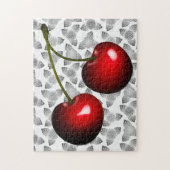 Red Cherry Jigsaw Puzzel Zoete Kersen Gift (Verticaal)