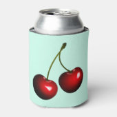 Red Cherry Koelbox Uw kleuren Blikjeskoeler (Blikje Voorkant)