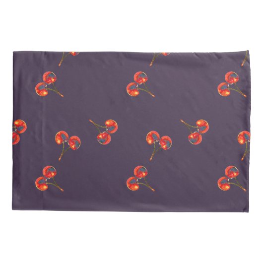 Red Cherry Kussensloop (Achterkant)