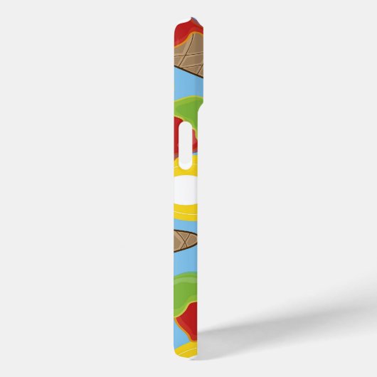 Red Cherry Limoen Retro Summer Ice Cream Casing Case-Mate iPhone Case (Achterkant / Rechts)