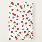 Red Cherry Pattern | Gepersonaliseerde planner (Achterkant)