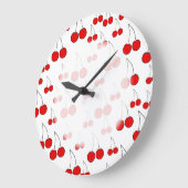 Red Cherry Pattern. Grote Klok (Hoek)