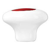 Red Cherry Retro Style Fruit Design Keramische Knop (Zijkant)