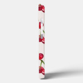 Red Cherry Retro  Sweety Girly gepersonaliseerd Case-Mate iPhone Case (Achterkant / Links)