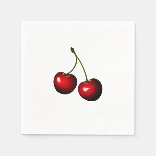 Red Cherry servetten (Voorkant)