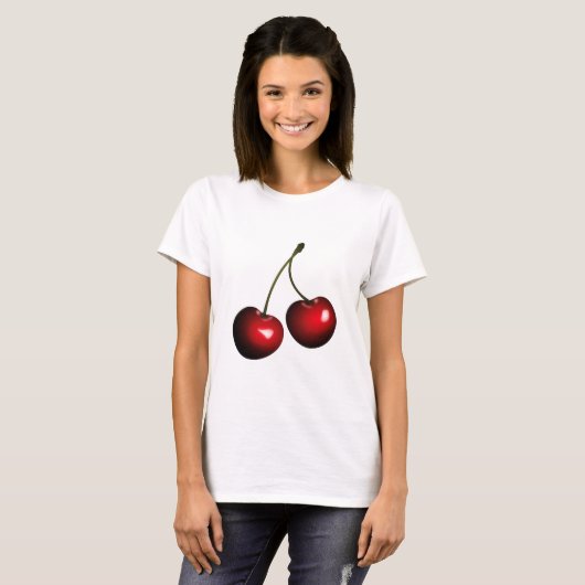 Red Cherry T-Shirt (Voorkant volledig)