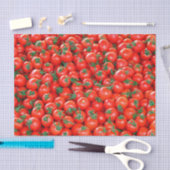 Red Cherry Tomaten Pattern Tissuepapier (Craft)