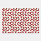  Red Cherry Waterverf Inpakpapier Vel (Voorkant 3)