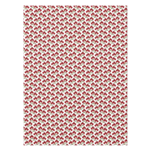 Red Cherry Waterverf Tafelkleed (Voorkant)