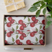 Red Cherry Waterverf Tissuepapier (Geschenk)