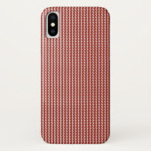 Red Chevron Case-Mate iPhone Case (Achterkant)