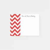 Red Chevron Notes (Voorkant)