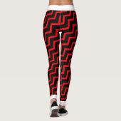 Red Chevron (White Trim) op uw kolf. Leggings (Achterkant)