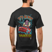 Red Chevy Camaro SS Black T-Shirt (Achterkant)