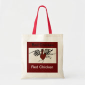 Red Chicken Bag Tote Bag (Voorkant)