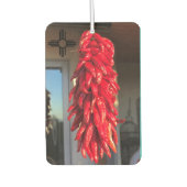 Red Chile Ristra Biscochito New Mexico Zia Auto Luchtverfrisser (Voorkant)
