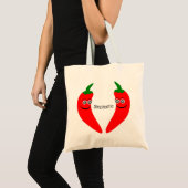 Red Chili Pepper Bag Tote Bag (Voorkant (product))