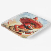 Red Chili Pepper Guitarist Papieren Bordje (Gebogen)