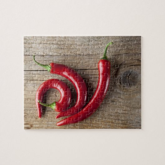 Red Chili Pepper Legpuzzel (Horizontaal)