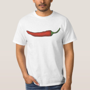 Red Chili Pepper Peppers Hot Spicy T-shirt