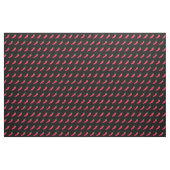 Red Chili Pepper Polka Dot Stof (Yard (91,4 cm))