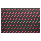 Red Chili Pepper Polka Dot Stof (Fat Quarter)