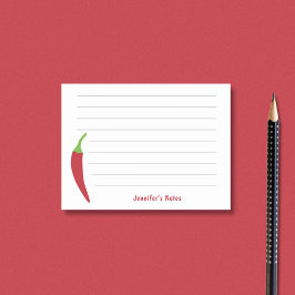 Red Chili Pepper Post-it® Notes