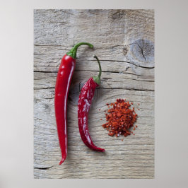 Red Chili Pepper Poster