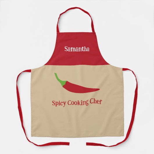 Red Chili Pepper Schort (Voorkant)