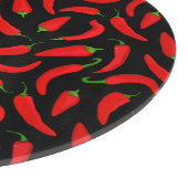 Red Chili Pepper Snijplank (Hoek)