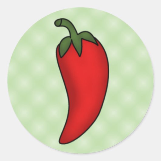 Red Chili Pepper Stickers (Voorkant)