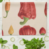 Red Chili Pepper Theedoek (Gevouwen)